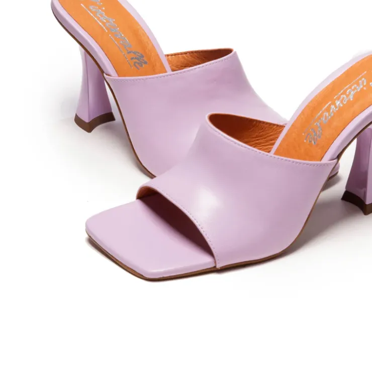 Women L'INTERVALLE Cythera Lilac Leather