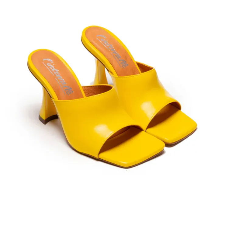 Women L'INTERVALLE Cythera Yellow Leather