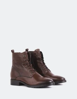Women L'INTERVALLE Daiki Brown Leather