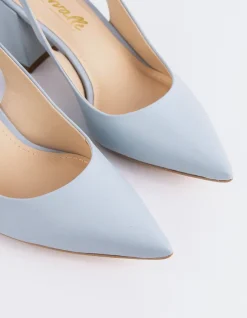 Women L'INTERVALLE Dalida Blue Leather