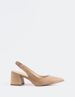 Women L'INTERVALLE Dalida Nude Leather