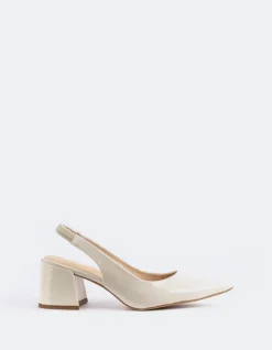 Women L'INTERVALLE Dalida Off White Naplack