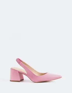 Women L'INTERVALLE Dalida Pink Leather