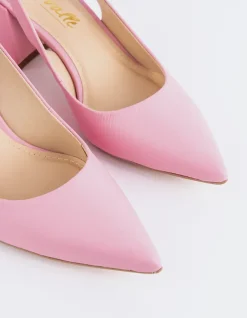 Women L'INTERVALLE Dalida Pink Leather