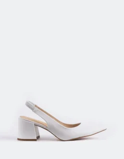 Women L'INTERVALLE Dalida White Leather
