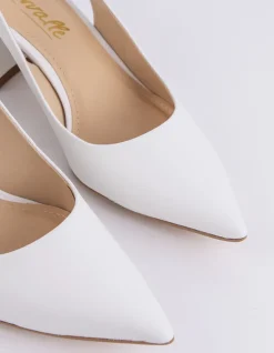 Women L'INTERVALLE Dalida White Leather