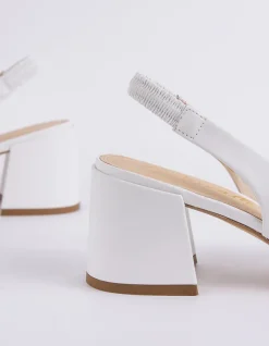 Women L'INTERVALLE Dalida White Leather