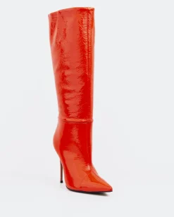 Women L'INTERVALLE Dalila Red Patent