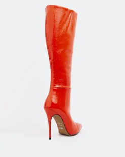 Women L'INTERVALLE Dalila Red Patent