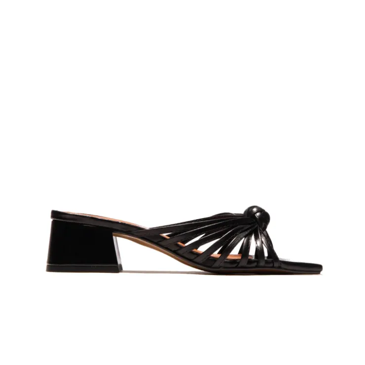 Women L'INTERVALLE Damira Black Leather