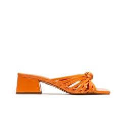 Women L'INTERVALLE Damira Orange Leather