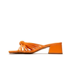 Women L'INTERVALLE Damira Orange Leather