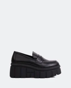 Women L'INTERVALLE Dawson Black Leather