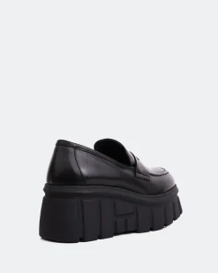 Women L'INTERVALLE Dawson Black Leather