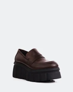 Women L'INTERVALLE Dawson Brown Leather
