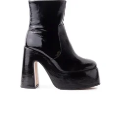 Women L'INTERVALLE Daze Black Leather