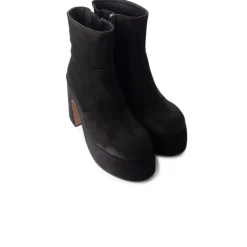 Women L'INTERVALLE Daze Black Suede