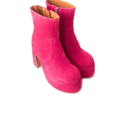Women L'INTERVALLE Daze Fuchsia Suede