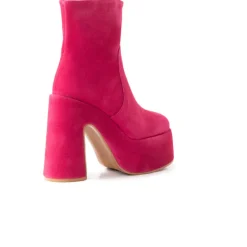 Women L'INTERVALLE Daze Fuchsia Suede