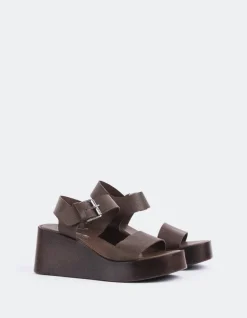Women L'INTERVALLE Dear Brown Leather
