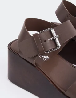 Women L'INTERVALLE Dear Brown Leather