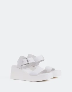 Women L'INTERVALLE Dear White Leather