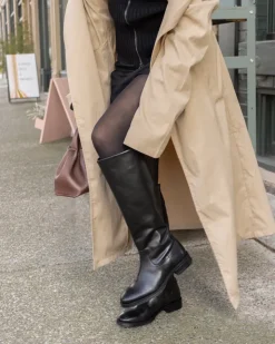 Women L'INTERVALLE Delorre Black Leather
