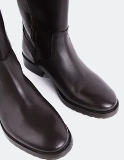 Women L'INTERVALLE Delorre Brown Leather