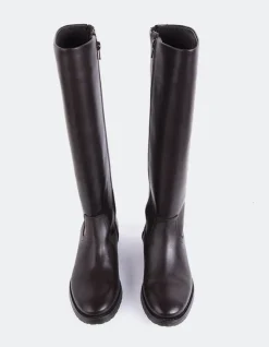 Women L'INTERVALLE Delorre Brown Leather
