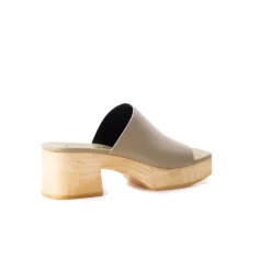 Women L'INTERVALLE Delphine Green Leather