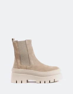 Women L'INTERVALLE Delya Beige Suede