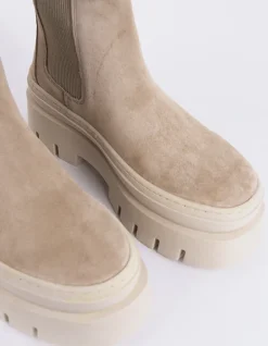 Women L'INTERVALLE Delya Beige Suede