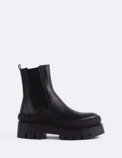 Women L'INTERVALLE Delya Black Leather