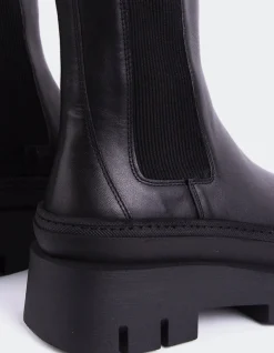 Women L'INTERVALLE Delya Black Leather
