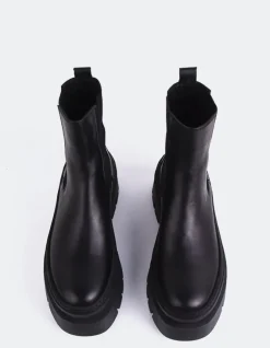 Women L'INTERVALLE Delya Black Leather