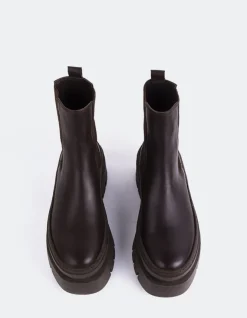 Women L'INTERVALLE Delya Brown Leather