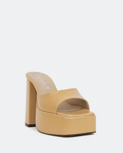 Women L'INTERVALLE Denila Beige Naplack/Naplack Beige