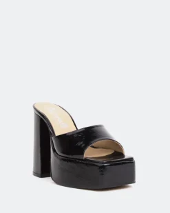 Women L'INTERVALLE Denila Black Naplack/Naplack Noir