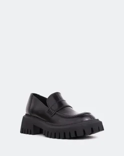 Women L'INTERVALLE Derulo Black Leather