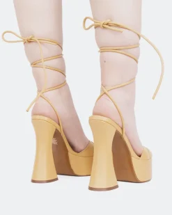 Women L'INTERVALLE Desert Camel Leather