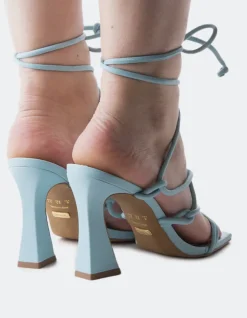 Women L'INTERVALLE Diaplo Blue Leather