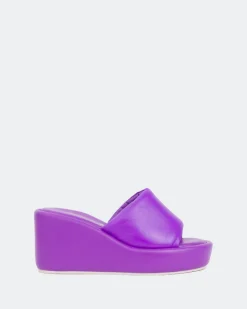 Women L'INTERVALLE Dolores Purple Leather