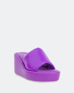 Women L'INTERVALLE Dolores Purple Leather