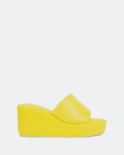 Women L'INTERVALLE Dolores Yellow Leather