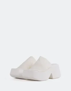 Women L'INTERVALLE Douce White Lycra