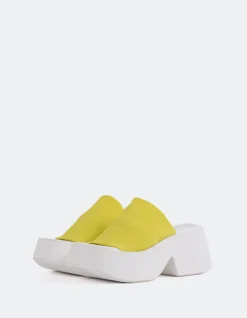 Women L'INTERVALLE Douce Yellow Lycra