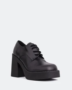Women L'INTERVALLE Dragon Black Leather