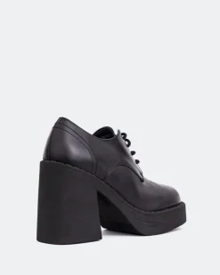 Women L'INTERVALLE Dragon Black Leather