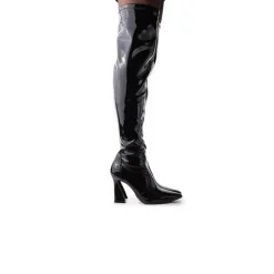 Women L'INTERVALLE Dua Lipa Black Patent
