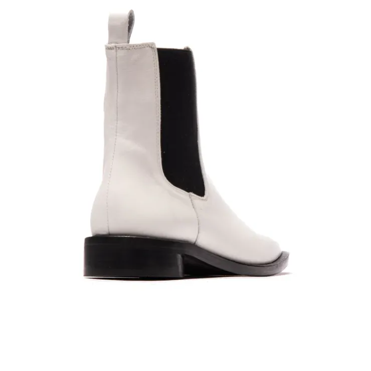 Women L'INTERVALLE Durham White Leather